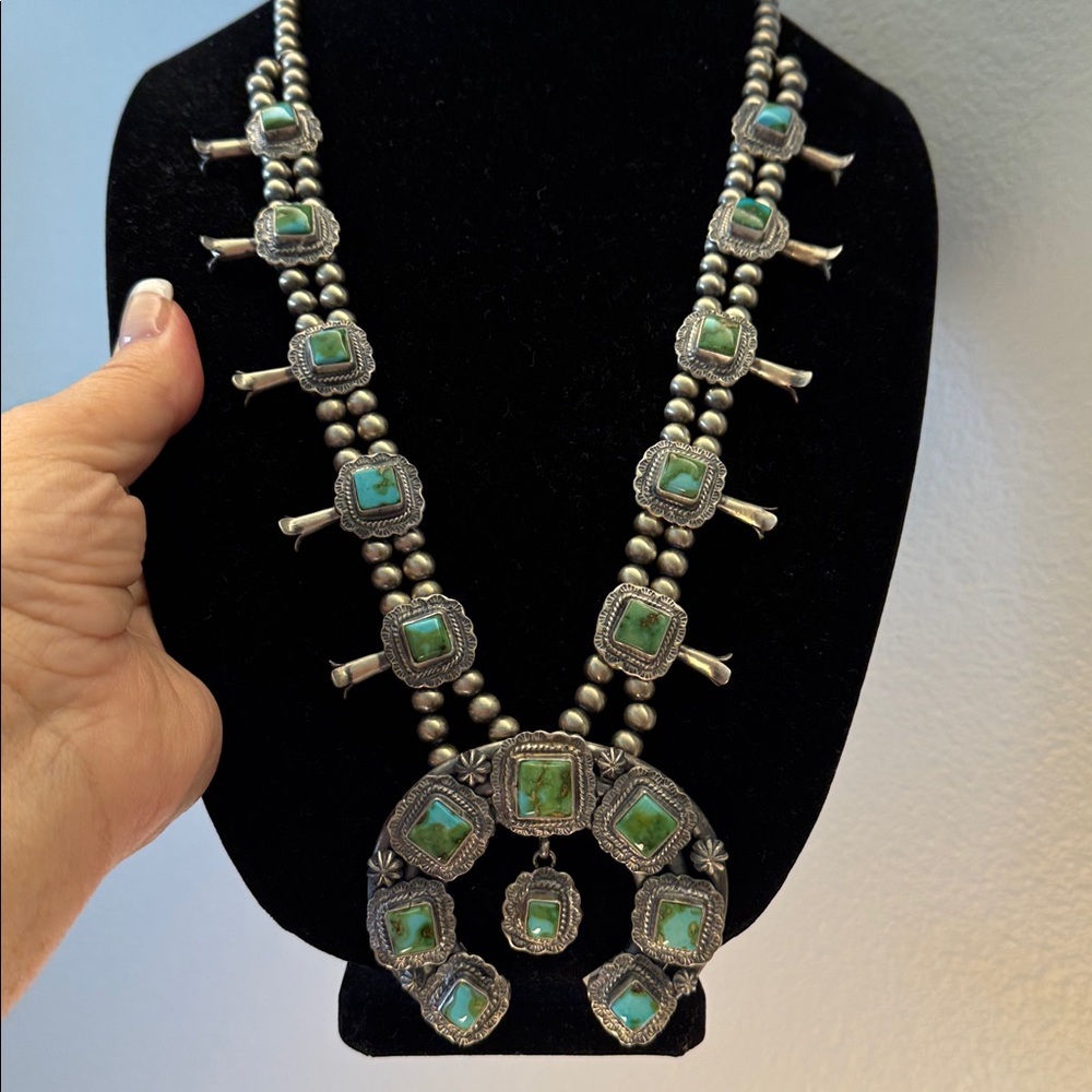 Sonoran Gold signed Squash Necklace - Picture 2 of 6